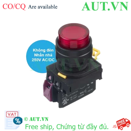 Ảnh của Nút nhấn nhả IDEC YW1L-M2E01Q0R D22 1NC (Đỏ)