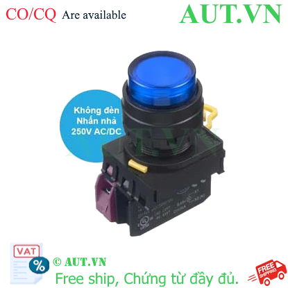 Ảnh của Nút nhấn nhả IDEC YW1L-M2E01Q0S D22 1NC (Xanh)