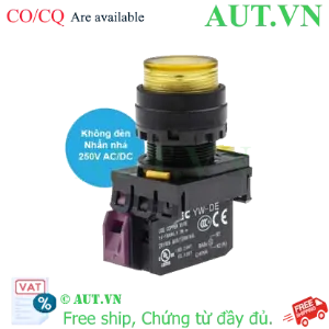 Ảnh của Nút nhấn nhả IDEC YW1L-M2E01Q0Y D22 1NC (Vàng)