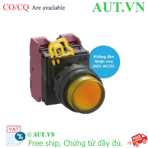 Ảnh của Nút nhấn nhả IDEC YW1L-M2E02Q0A D22 2NC (Hổ phách)