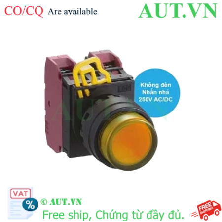 Ảnh của Nút nhấn nhả IDEC YW1L-M2E02Q0A D22 2NC (Hổ phách)