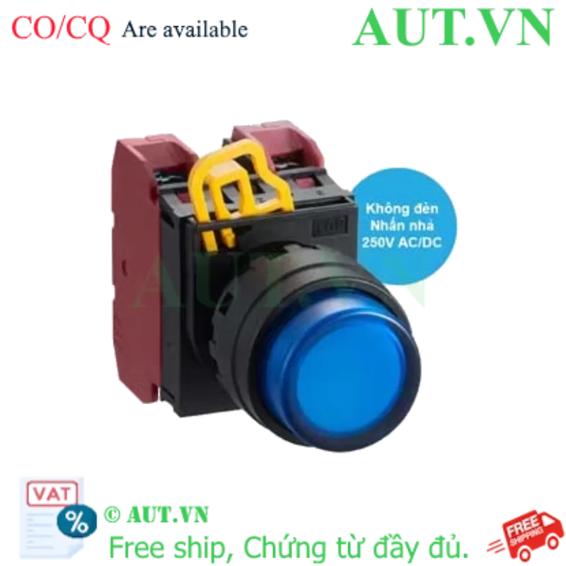 Ảnh của Nút nhấn nhả IDEC YW1L-M2E02Q0S D22 2NC (Xanh)