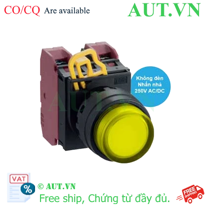 Ảnh của Nút nhấn nhả IDEC YW1L-M2E02Q0Y D22 2NC (Đỏ)