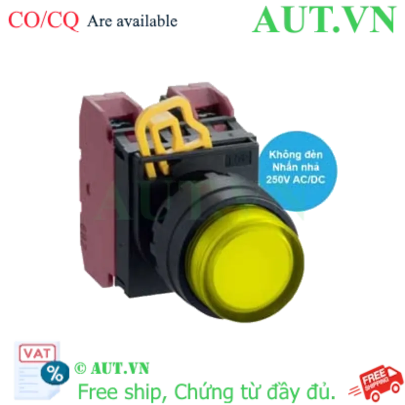 Ảnh của Nút nhấn nhả IDEC YW1L-M2E02Q0Y D22 2NC (Đỏ)