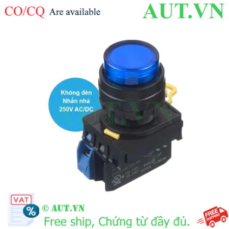 Ảnh của Nút nhấn nhả IDEC YW1L-M2E10Q0S D22 1NO (Xanh)