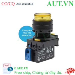Ảnh của Nút nhấn nhả IDEC YW1L-M2E10Q0Y D22 1NO (Vàng)