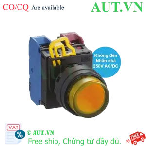 Ảnh của Nút nhấn nhả IDEC YW1L-M2E11Q0A D22 1NO+1NC (Hổ phách)
