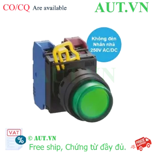 Ảnh của Nút nhấn nhả IDEC YW1L-M2E11Q0G D22 1NO+1NC (Xanh)