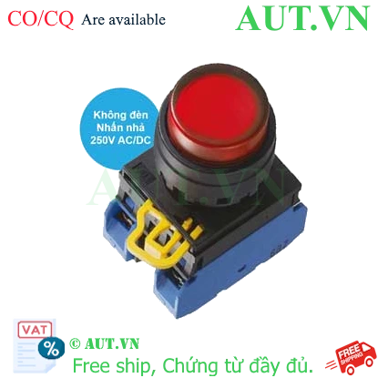 Ảnh của Nút nhấn nhả IDEC YW1L-M2E20Q0R D22 2NO (Đỏ)