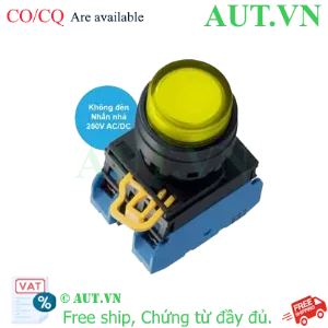 Ảnh của Nút nhấn nhả IDEC YW1L-M2E20Q0Y D22 2NO (Vàng)
