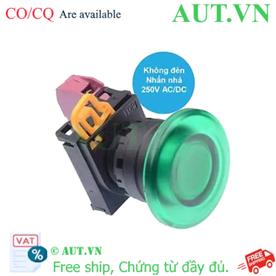 Ảnh của Nút nhấn nhả IDEC YW1L-M4E01Q0G D22 1NC (Xanh)