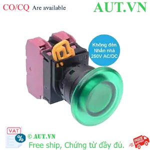 Ảnh của Nút nhấn nhả IDEC YW1L-M4E02Q0G D22 2NC (Xanh)
