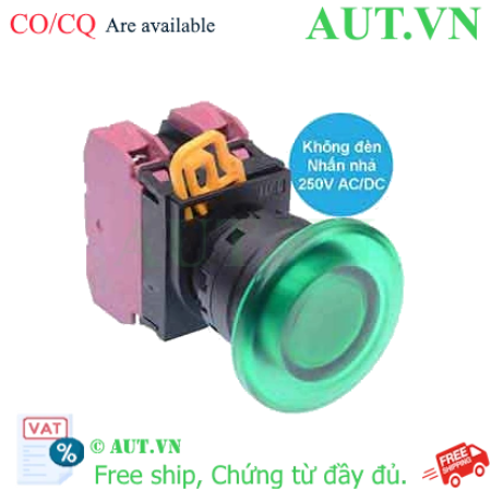 Ảnh của Nút nhấn nhả IDEC YW1L-M4E02Q0G D22 2NC (Xanh)