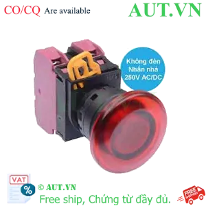 Ảnh của Nút nhấn nhả IDEC YW1L-M4E02Q0R D22 2NC (Đỏ)