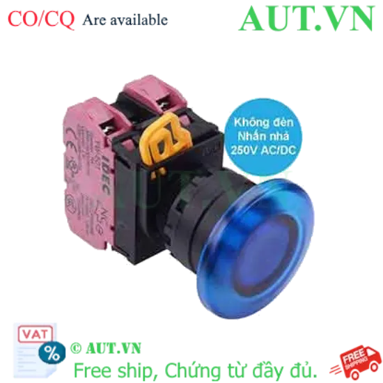 Ảnh của Nút nhấn nhả IDEC YW1L-M4E02Q0S D22 2NC (Xanh)