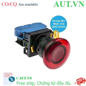 Ảnh của Nút nhấn nhả IDEC YW1L-M4E10Q0R D22 1NO (Đỏ)