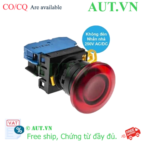 Ảnh của Nút nhấn nhả IDEC YW1L-M4E10Q0R D22 1NO (Đỏ)