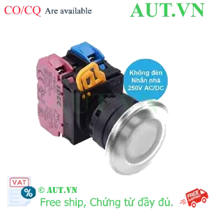 Ảnh của Nút nhấn nhả IDEC YW1L-M4E11Q0W D22 1NO+1NC (Trắng)