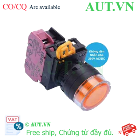 Ảnh của Nút nhấn nhả IDEC YW1L-MF2E01Q0A D22 1NC (Hổ phách)