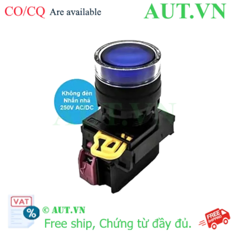 Ảnh của Nút nhấn nhả IDEC YW1L-MF2E01Q0S D22 1NC (Xanh)
