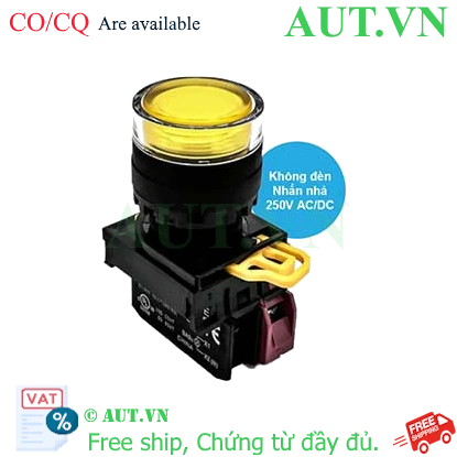 Ảnh của Nút nhấn nhả IDEC YW1L-MF2E01Q0Y D22 1NC (Vàng)