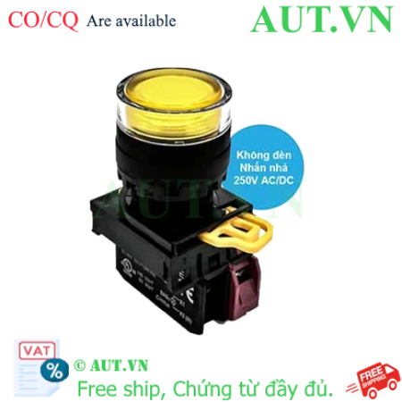 Ảnh của Nút nhấn nhả IDEC YW1L-MF2E01Q0Y D22 1NC (Vàng)