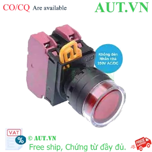 Ảnh của Nút nhấn nhả IDEC YW1L-MF2E02Q0R D22 2NC (Đỏ)
