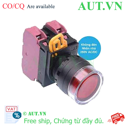 Ảnh của Nút nhấn nhả IDEC YW1L-MF2E02Q0R D22 2NC (Đỏ)