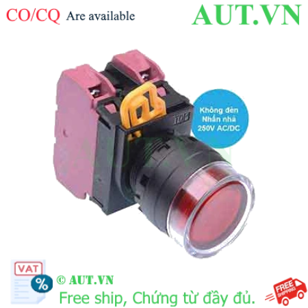 Ảnh của Nút nhấn nhả IDEC YW1L-MF2E02Q0R D22 2NC (Đỏ)
