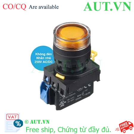 Ảnh của Nút nhấn nhả IDEC YW1L-MF2E10Q0A D22 1NO (Hổ phách)