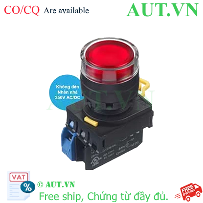 Ảnh của Nút nhấn nhả IDEC YW1L-MF2E10Q0R D22 1NO (Đỏ)