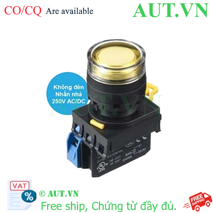 Ảnh của Nút nhấn nhả IDEC YW1L-MF2E10Q0Y D22 1NO (Vàng)