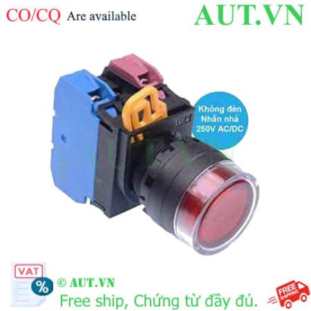 Ảnh của Nút nhấn nhả IDEC YW1L-MF2E11Q0R D22 1NO+1NC (Đỏ)