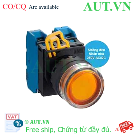 Ảnh của Nút nhấn nhả IDEC YW1L-MF2E20Q0A D22 2NO (Hổ phách)