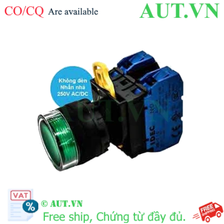 Ảnh của Nút nhấn nhả IDEC YW1L-MF2E20Q0G D22 2NO (Xanh)