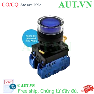 Ảnh của Nút nhấn nhả IDEC YW1L-MF2E20Q0S D22 2NO (Xanh)