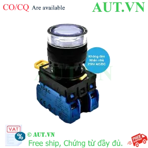 Ảnh của Nút nhấn nhả IDEC YW1L-MF2E20Q0W D22 2NO (Trắng)
