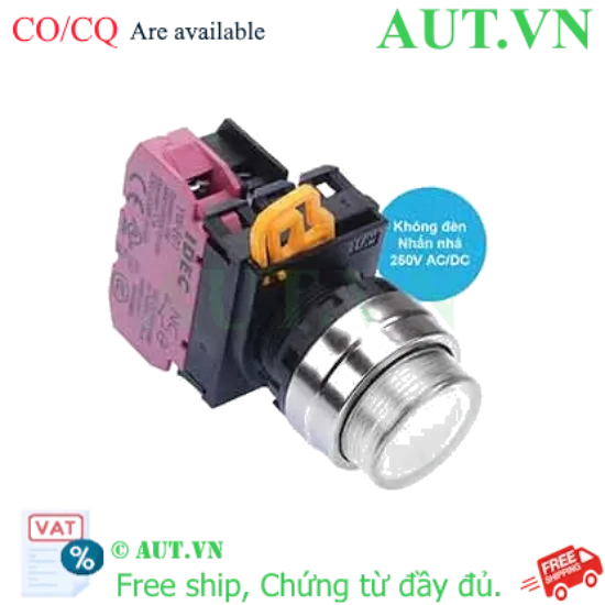 Ảnh của Nút nhấn nhả IDEC YW4L-M2E01Q0W D22 1NC (Trắng)