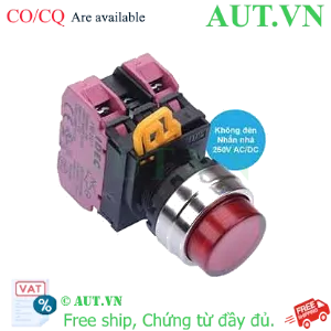 Ảnh của Nút nhấn nhả IDEC YW4L-M2E02Q0R D22 2NC (Đỏ)
