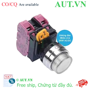 Ảnh của Nút nhấn nhả IDEC YW4L-M2E02Q0W D22 2NC (Trắng)
