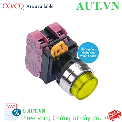 Ảnh của Nút nhấn nhả IDEC YW4L-M2E02Q0Y D22 2NC (Đỏ)