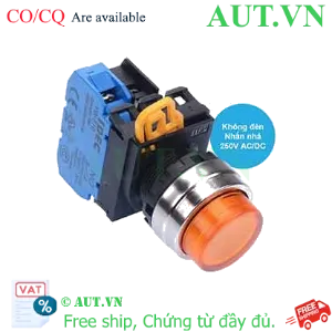 Ảnh của Nút nhấn nhả IDEC YW4L-M2E10Q0A D22 1NO (Hổ phách)