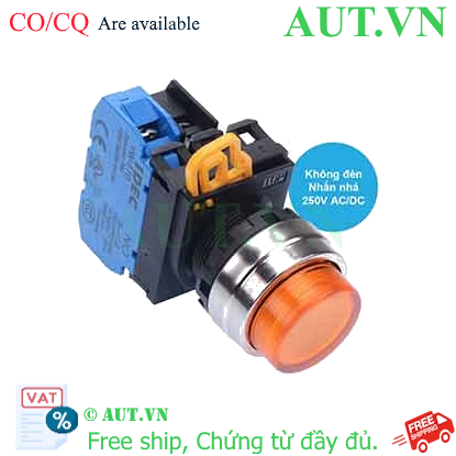 Ảnh của Nút nhấn nhả IDEC YW4L-M2E10Q0A D22 1NO (Hổ phách)