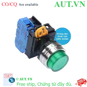 Ảnh của Nút nhấn nhả IDEC YW4L-M2E10Q0G D22 1NO (Xanh)