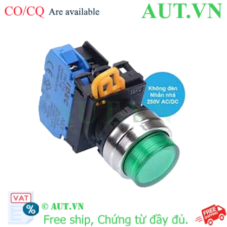 Ảnh của Nút nhấn nhả IDEC YW4L-M2E10Q0G D22 1NO (Xanh)