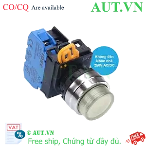 Ảnh của Nút nhấn nhả IDEC YW4L-M2E10Q0W D22 1NO (Trắng)