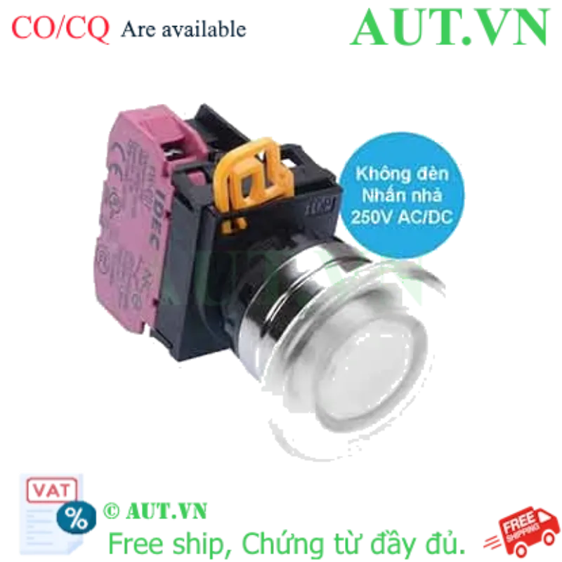 Ảnh của Nút nhấn nhả IDEC YW4L-M4E01Q0W D22 1NC (Trắng)
