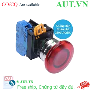 Ảnh của Nút nhấn nhả IDEC YW4L-M4E10Q0R D22 1NO (Đỏ)