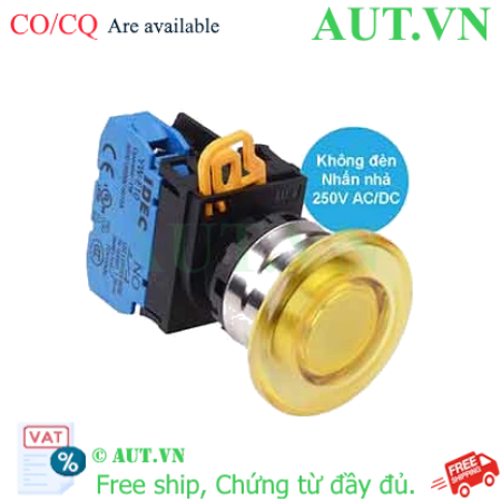 Ảnh của Nút nhấn nhả IDEC YW4L-M4E10Q0Y D22 1NO (Vàng)