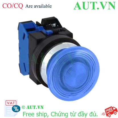 Ảnh của Nút nhấn nhả có đèn IDEC ALN32202DNS 24VAC/DC D30 2NC (Xanh)